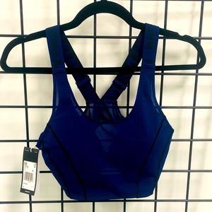 ADIDAS X IVY PARK HALLS OF IVY MIDNIGHT BLUE SPORTS BRA